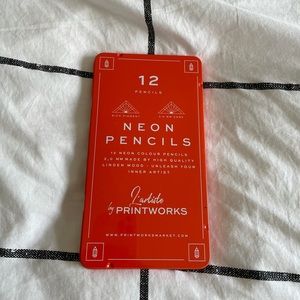 Printworks L’Artiste Neon Color Pencils Set